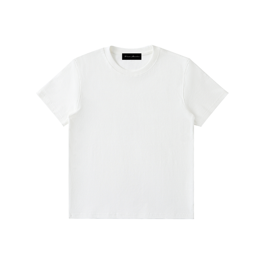 The Blanc Ribbed Tee